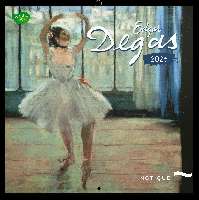 FALINAPTÁR 2026 6097-ED, LEMEZES, 30X30 CM, EDGAR DEGAS