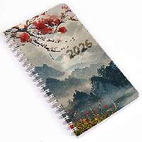 SPIRÁLOZOTT NAPTÁR 2026 8711-51, SP2, HETI, JAPÁN