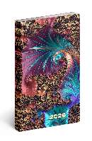 ZSEBNAPTÁR 2026 5811-84, ÁLLÓ, FLEXI, FRAKTÁL