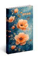 ZSEBNAPTÁR 2026 5811-82, ÁLLÓ, FLEXI, SZIRMOK