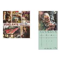 FALINAPTÁR 2026 T098-026A, 290 MM X 580 MM, VINO ARTE