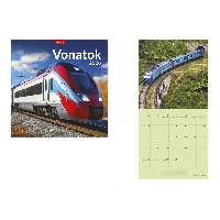 FALINAPTÁR 2026 T098-25A, 290 MM X 580 MM, VONATOK