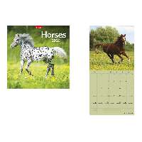 FALINAPTÁR 2026 T098-10A, 290 MM X 580 MM, HORSES