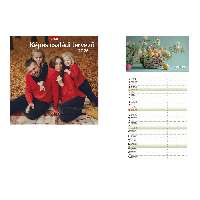 FALINAPTÁR 2026 T098-04A, 290 MM X 580 MM, KÉPES CSALÁDI TERVEZŐ