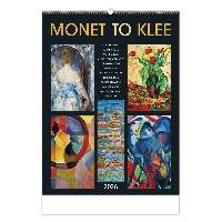 FALINAPTÁR 2026 T096-13A, 420 MM X 560 MM, MONET TO KLEE