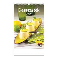 FALINAPTÁR 2026 T094-14A, 220 MM X 325 MM, DESSZERTEK