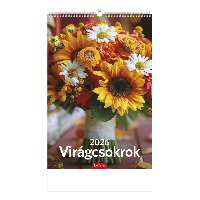 FALINAPTÁR 2026 T094-04A, 220 MM X 325 MM, VIRÁGCSOKROK