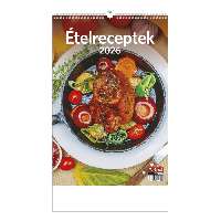 FALINAPTÁR 2026 T094-09A, 220 MM X 325 MM, ÉTELRECEPTEK