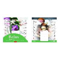 MÁGNESES TERVEZŐNAPTÁR 2026 T9000-07, RELAX