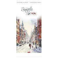 FALINAPTÁR 2026 T095-03A, 315 MM X 630 MM, AQUARELLE VIBE