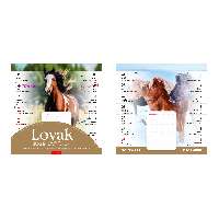 MÁGNESES TERVEZŐNAPTÁR 2026 T9000-09, LOVAK