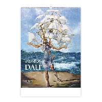 FALINAPTÁR 2026 T091-06A, 420 MM X 560 MM, SALVADOR DALI