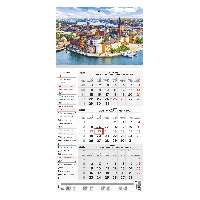 SPEDITŐRNAPTÁR 2026 T077-005, 1 TÖMBBŐL 3 HAVI, 290 MM X 628 MM, VÁROS