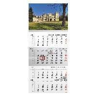 SPEDITŐRNAPTÁR 2026 T079-004, 1 TÖMBBŐL 4 HAVI, 315 MM X 693 MM, KASTÉLY