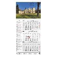 SPEDITŐRNAPTÁR 2026 T077-004, 1 TÖMBBŐL 3 HAVI, 290 MM X 628 MM, KASTÉLY