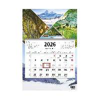 SPEDITŐRNAPTÁR 2026 T081-012, 1 TÖMBBŐL 3 HAVI, 315X852 MM, ÉVSZAK