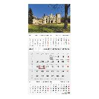 SPEDITŐRNAPTÁR 2026 T076-004, 1 TÖMBBŐL 5 HAVI, 290 MM X 415 MM, KASTÉLY