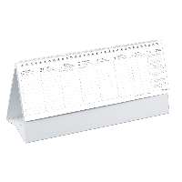 ASZTALI NAPTÁR 2026 T065-00P, FEHÉR, ÁLLÓ, PAPÍR