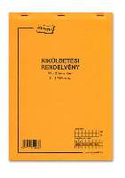 B.18-73/V KIKÜLDETÉSI RENDELV., 25X2 PÉLDÁNYOS, A/4
