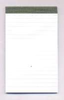 JEGYZETTÖMB A/6 FEJBEN SAPKÁZOTT VONALAS NYOMELL