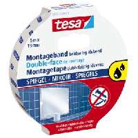 MONTÁZSSZALAG,TESA 55733  TÜKÖRRAGASZTÓ, 5MX19MM