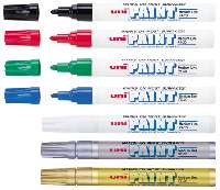 LAKKFILC, UNI, PAINT PX-20, VASTAG, BLACK/FEKETE