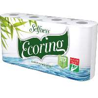 TOALETTPAPÍR ECORING  8TEK/CSOMAG  2RÉT.