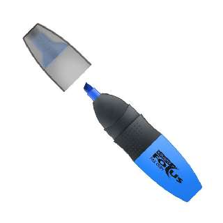 SZÖVEGKIEMELŐ FOCUS KÉK D10