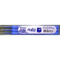 ROLLER BETÉT PILOT FRIXION, 5 MM, KÉK, 3 DB-OS