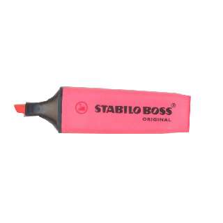 SZÖVEGKIEMELŐ STABILO BOSS, PIROS