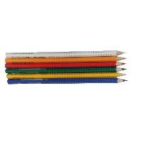 SZÍNES CERUZA FABER CASTELL GRIP 2001 FEHÉR