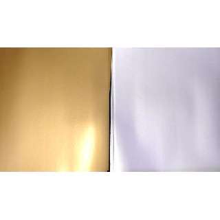 DEKOR KARTON B/2 280 G EGYOLDALI ARANY/EZÜST