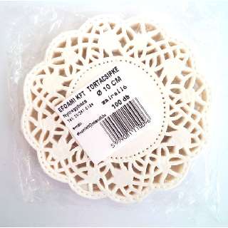 TORTACSIPKE KEREK, 10 CM, 100DB/CS