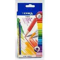 SZÍNES CERUZA LYRA, 12 DB-OS OSIRIS ,470K12 AQUARELL