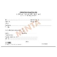 A.3510-290 ORVOSI IGAZOLÁS KÉZI LŐFEGYVER TARTÁSÁHOZ