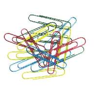 GÉMKAPOCS 29 MM SZÍNES, 100 DB