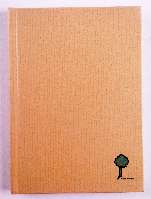 NAPLÓ A/6 NATUR DESIGN KOCKÁS,VONALAS,SIMA