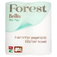 HÁZTARTÁSI PAPÍRTÖRLŐ BELLIS MINI-MAXI 2TEKERCS/CSOM. 3RÉTEGŰ