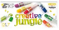 TEMPERA CREATIVE JUNGLE, 12 DB-OS, 7 ML, CEA2559