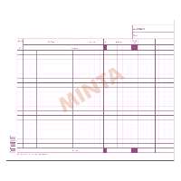 B.13-80/L SZÁMLALAP LILA 210*250 MM, FEKVŐ 120 G/M2 OFSZET