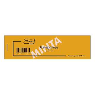 D.M.4-1 BELÉPŐJEGY, 100 LAPOS, 145X40 MM