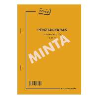 B.22-26 PÉNZTÁRZÁRÁS A/5 50X2, ÁLLÓ