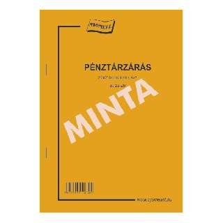 B.22-26 PÉNZTÁRZÁRÁS A/5 50X2, ÁLLÓ