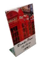 FOTÓKERET TALPAS PLEXI 10X15 CM, RAMKA, FEKVŐ