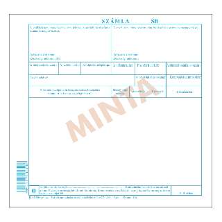 B.10-06/V SORSZ.SZÁMLA, ÁLLÓ, 5 PLD, 210X200 MM