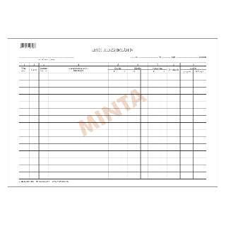 C.3212-22 LETÉTI ELSZÁMOLÁSI IV, FEKVŐ, 2 OLDALAS, A/4