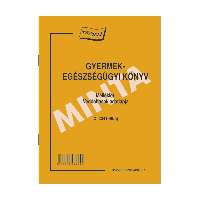 C.3341-49/ÚJ (2009) GYERMEKEGÉSZSÉGÜGYI KISKÖNYV, 32 OLDAL+BORÍTÓ+VÉDŐOLTÁSOK ADATLAPJA 16 OLDAL, 120*170 mm