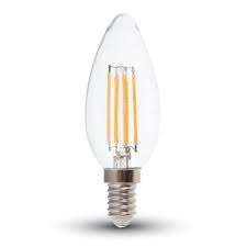 IZZÓ INESA, E14 2W Filament LED gyertya izzó 2700K G2