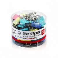 IRATCSIPESZ FÉM 25 MM SZÍNES, 48/DOBOZ