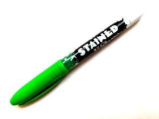 TEXTILFILC  MARKER STAINED SHARPIE, ZÖLD